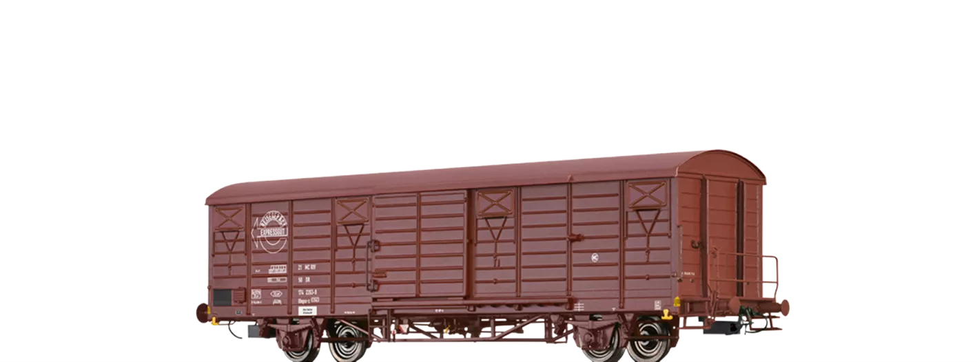 49911 - Gedeckter Güterwagen Gbqss-z "Reisegepäck Expressgut" DR