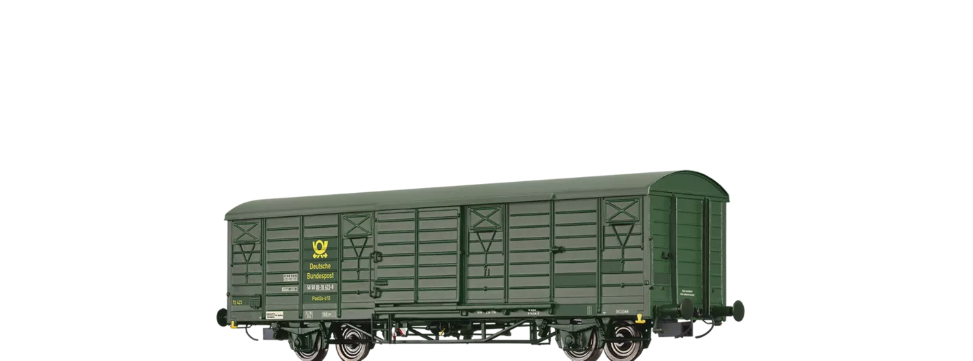 49922 - Gedeckter Güterwagen Post2s-t/13 "Deutsche Bundespost" DR