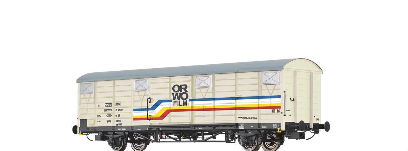 49933 - Gedeckter Güterwagen Gbs [1500] „ORWO” DR