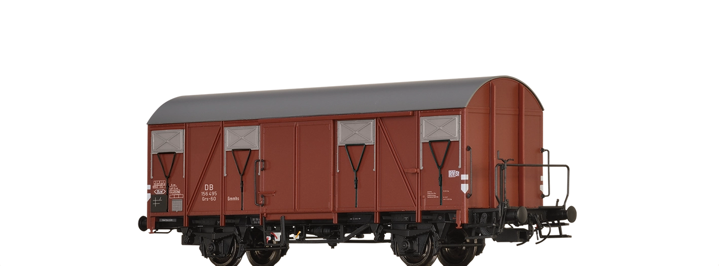 50155 - Gedeckter Güterwagen Grs-60 Gmmhs DB