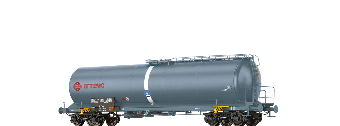 50158 - Neubaukesselwagen 4-achsig Zas Ermewa
