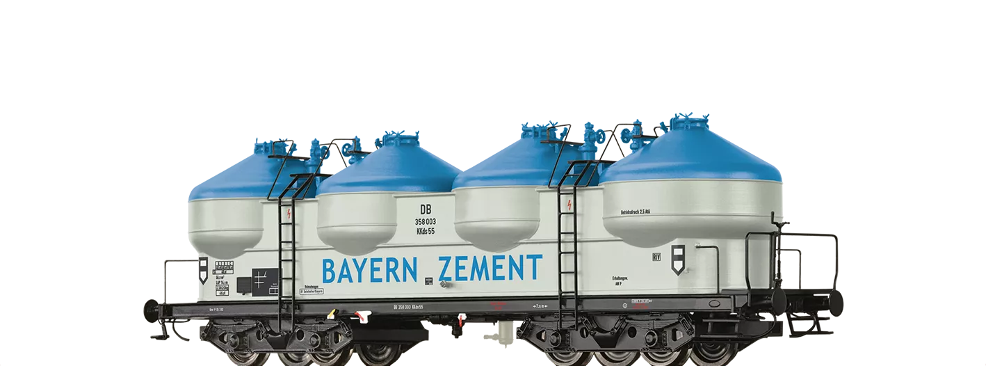50318 - Staubbehälterwagen KKds 55 "Bayern Zement" DB