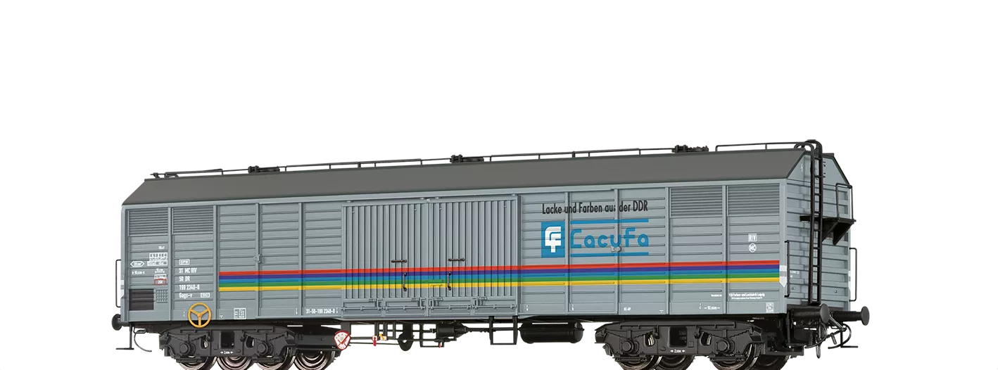 50401 - Gedeckter Güterwagen Gags-v "Lacufa" DR