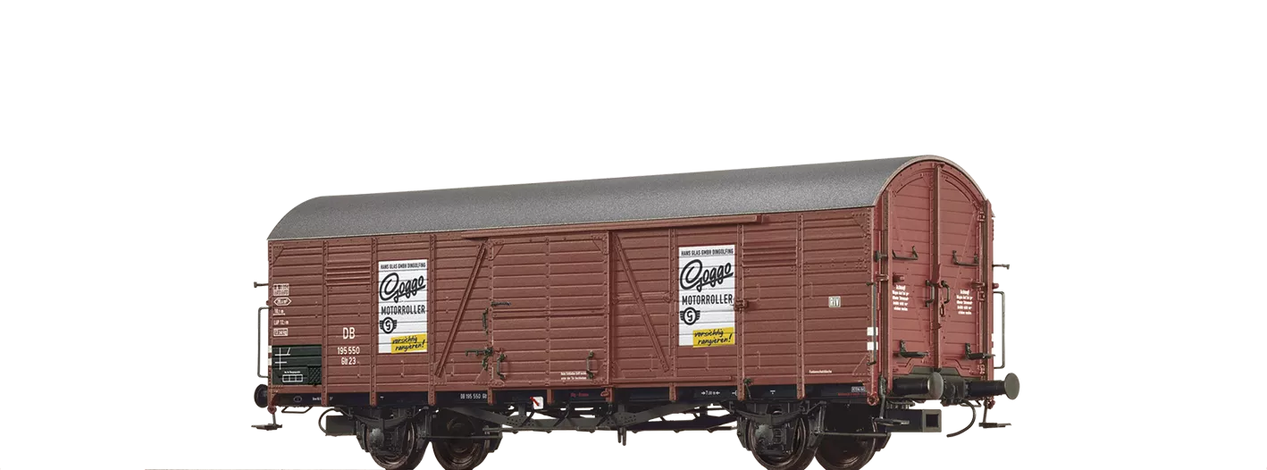 50462 - Gedeckter Güterwagen Glt23 "Goggo Motorroller" DB