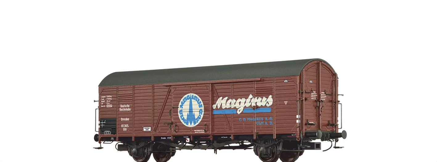 50474 - Gedeckter Güterwagen "Magirus Deutz" DRG