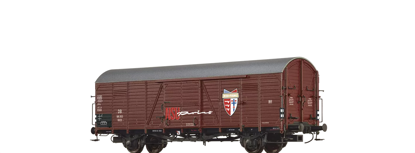 50482 - Gedeckter Güterwagen Glt23 "NSU Prinz" DB