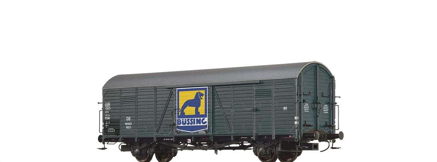 50486 - Gedeckter Güterwagen Glt23 "Büssing" DB