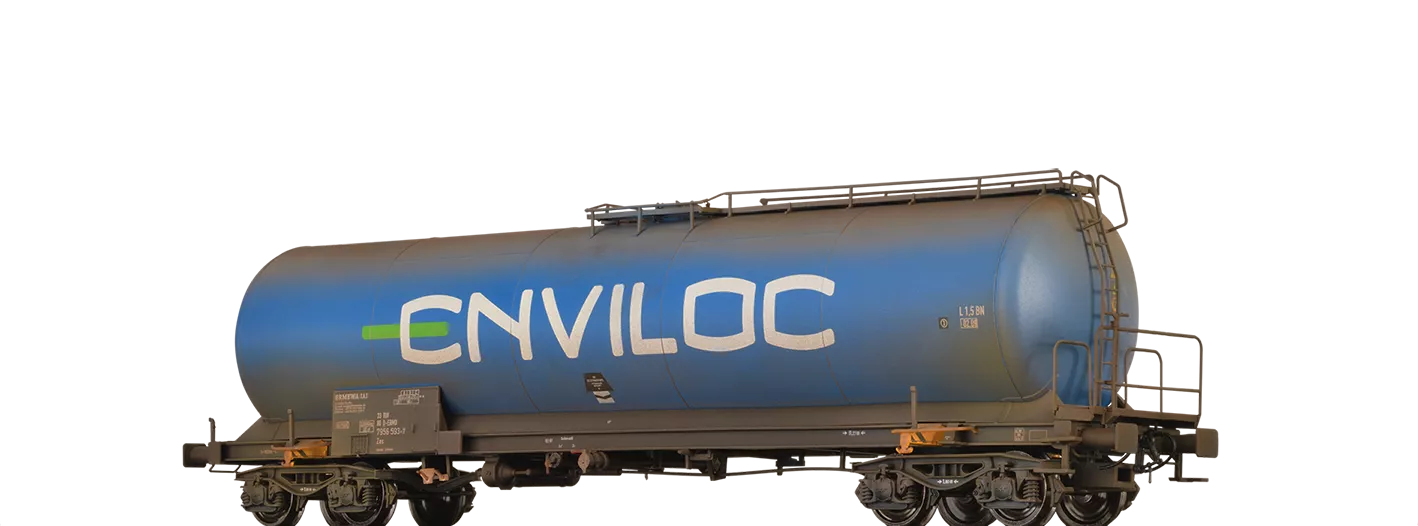 50629 - Neubaukesselwagen 4-achsig Zas "Enviloc" Ermewa, patiniert