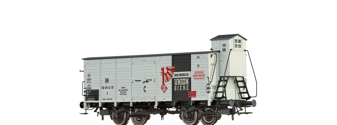 50705 - Gedeckter Güterwagen G "Sächsische Union Biere" DR
