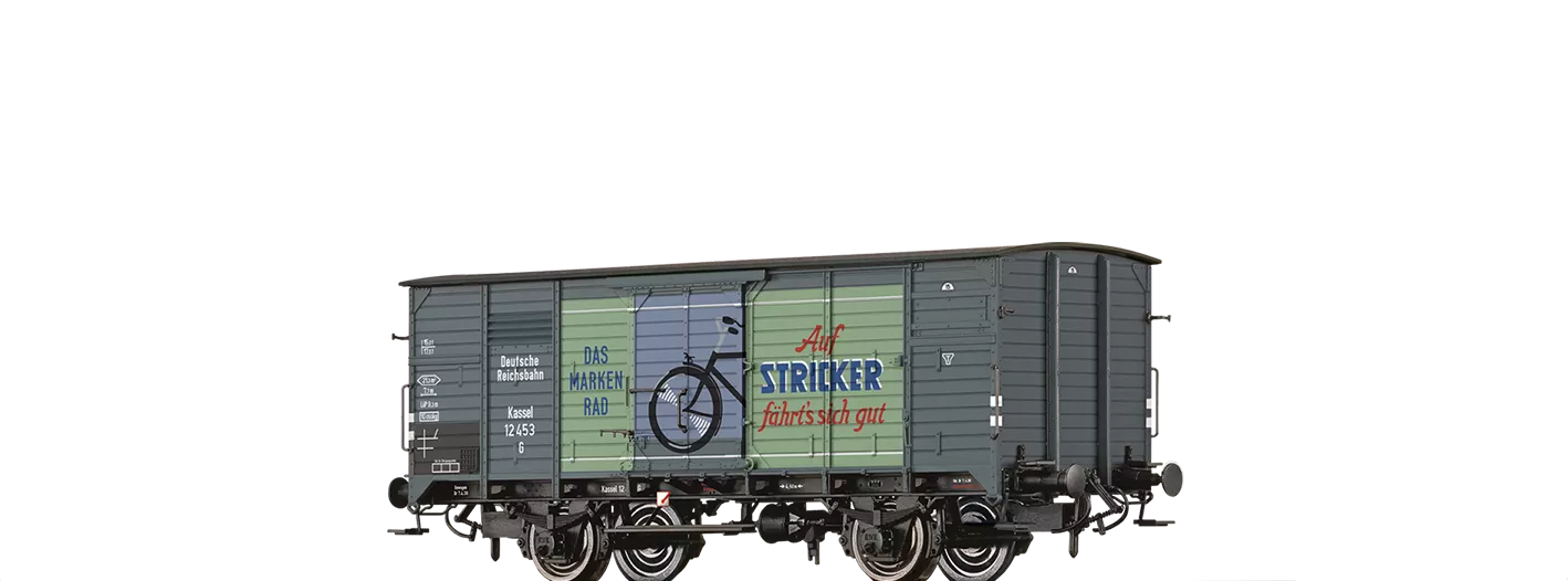 50789 - Gedeckter Güterwagen G "Stricker" DRG