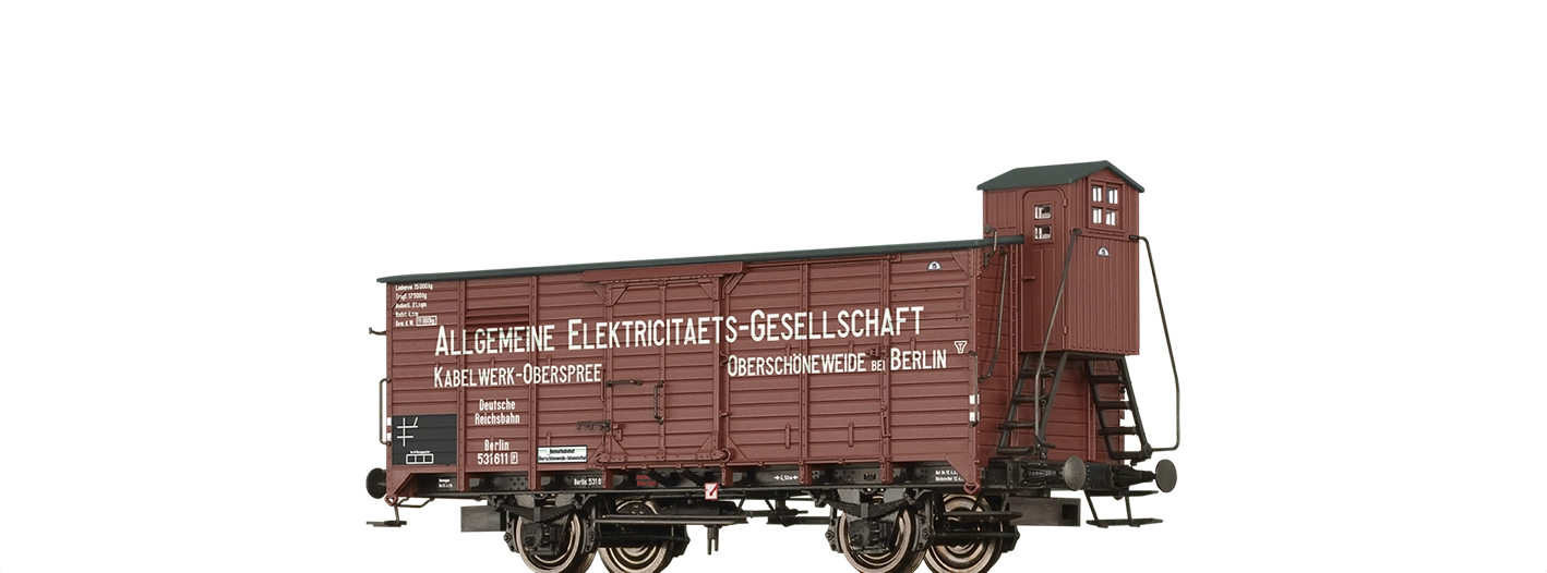 50791 - Gedeckter Güterwagen G "AEG" DRG