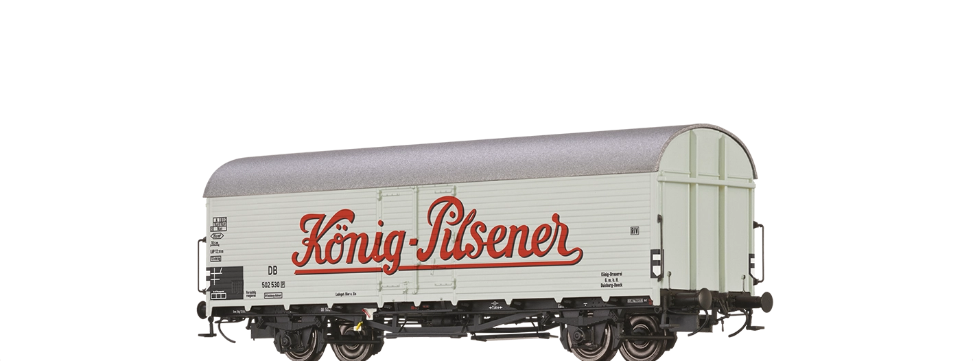 50982 - Gedeckter Güterwagen Ibdlps§383§ "König Pilsener" DB