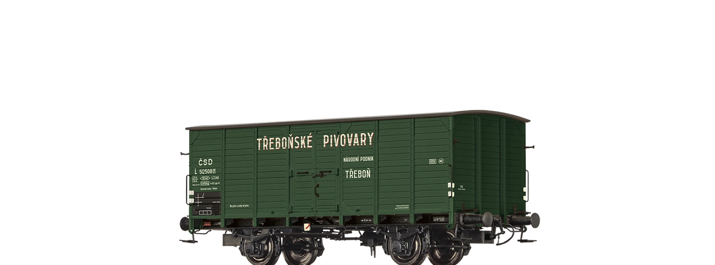 50993 - Gedeckter Güterwagen L "Trebonske Pivovary" CSD