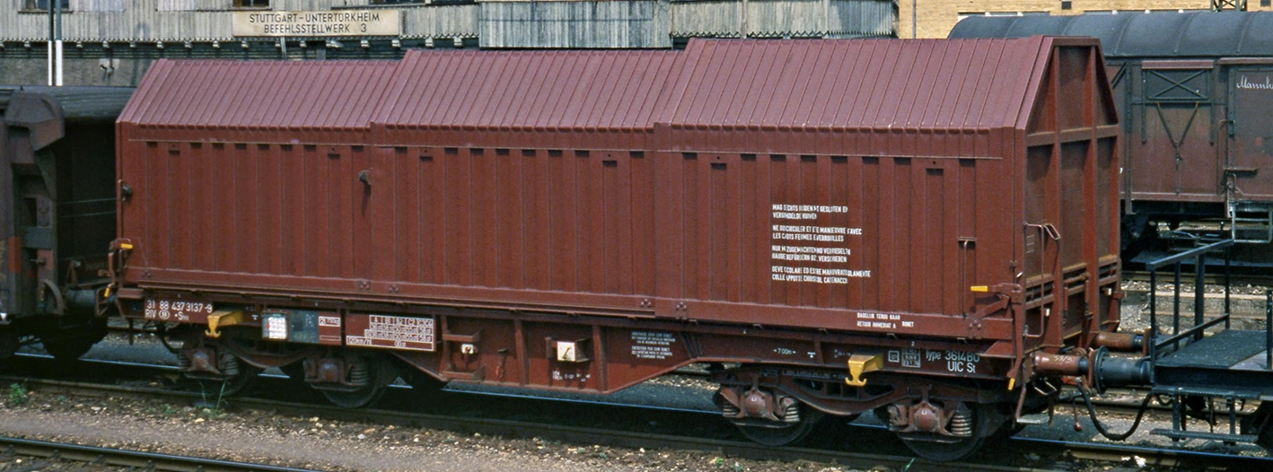 51016 - Teleskophaubenwagen Shis Type 3614B0 SNCB