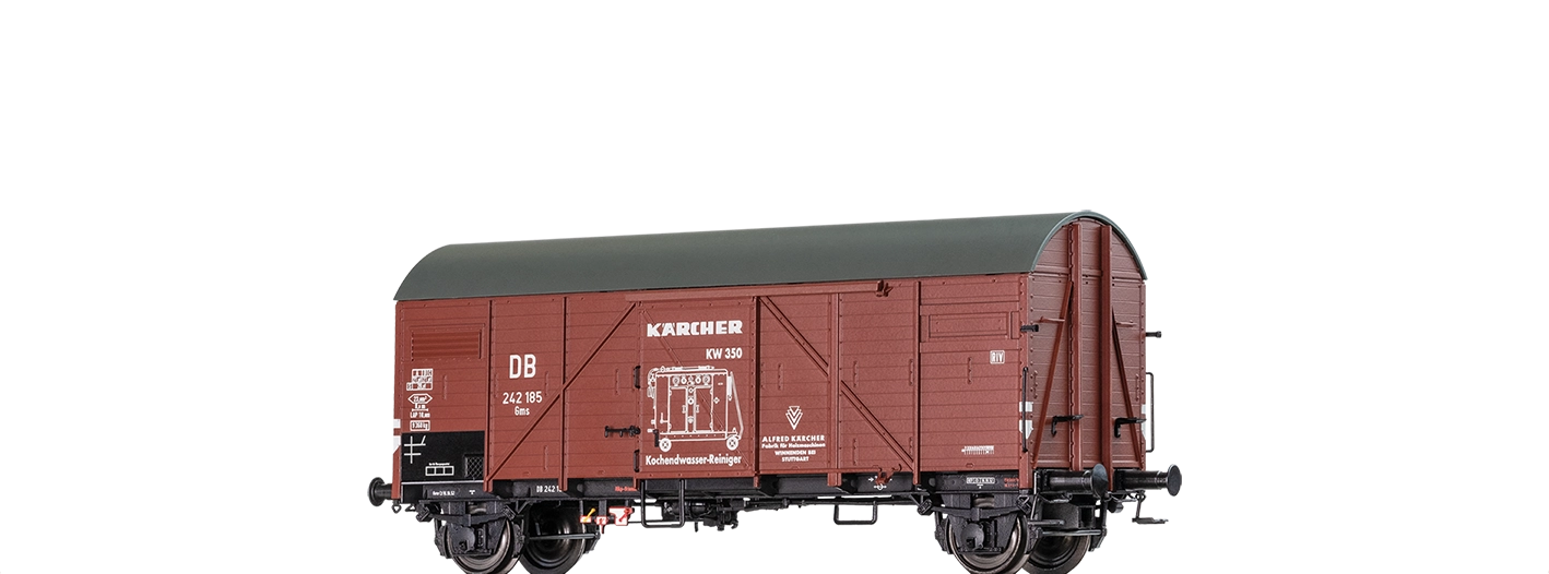 51187 - Gedeckter Güterwagen Gms "Kärcher" DB