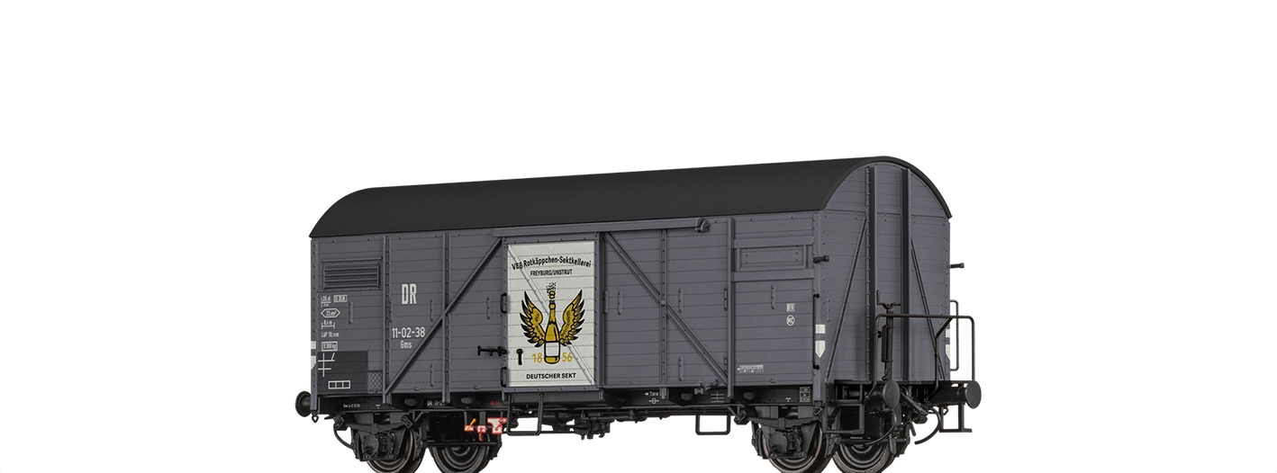 51189 - Gedeckter Güterwagen Gms „Rotkäppchen“ DR