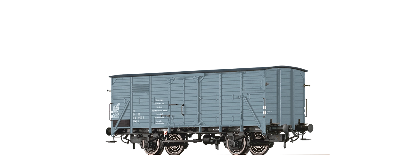 51311 - Gedeckter Güterwagen (Gw) G "Werkswagen Keramische Werke Hermsdorf" DR