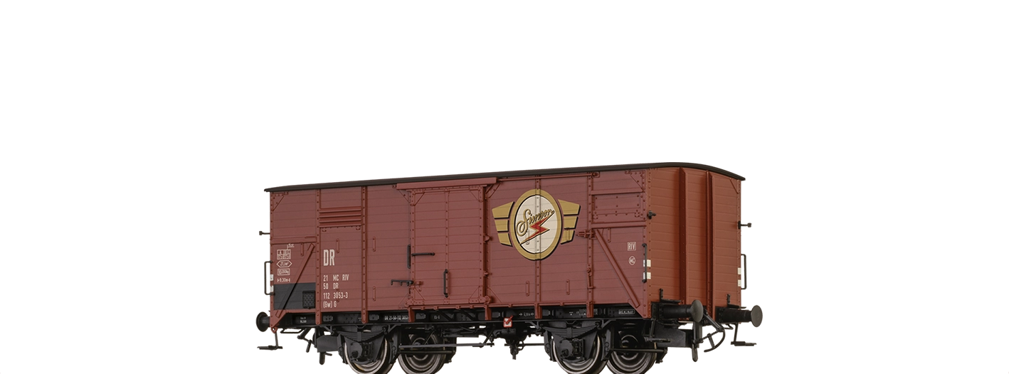 51312 - Gedeckter Güterwagen (Gw) G "Simson" DR