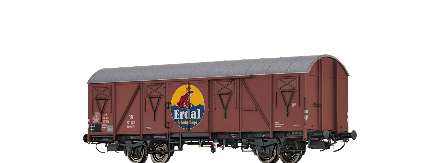 51350 - Gedeckter Güterwagen Glmhs50 „Erdal“ DB