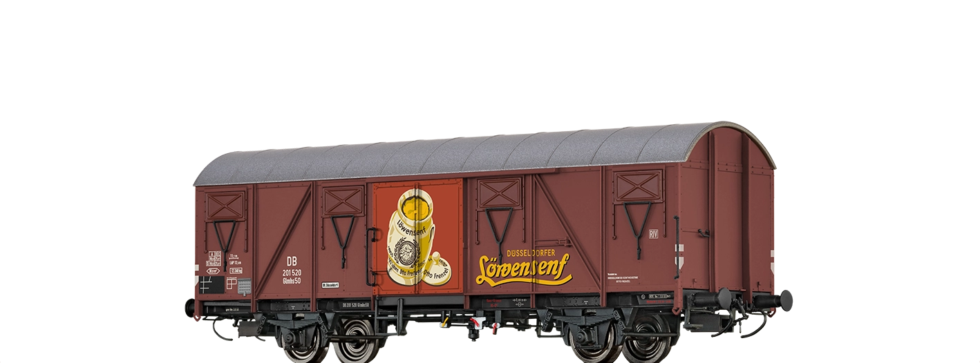 51351 - Gedeckter Güterwagen Glmhs50 „Löwensenf“ DB