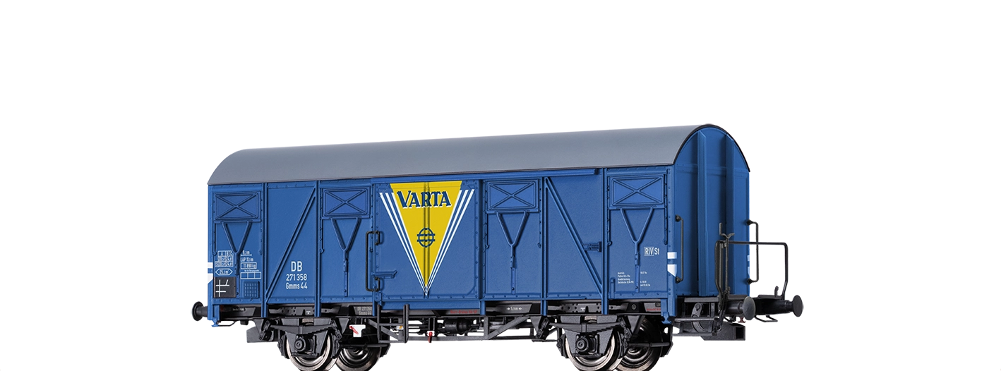 51366 - Gedeckter Güterwagen Gmms44 "VARTA" DB
