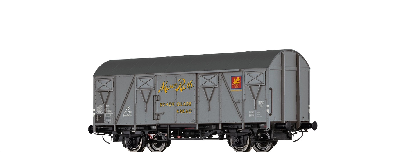 51372 - Gedeckter Güterwagen Gmhs55 "Moser Roth" DB