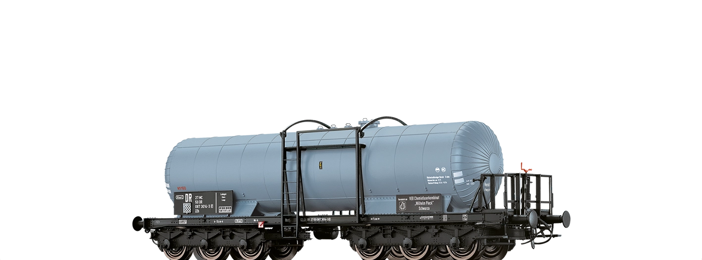 58223 - Kesselwagen 6-achsig ZZh "VEB Chemiefaserkombinat Wilhelm Pieck" DR