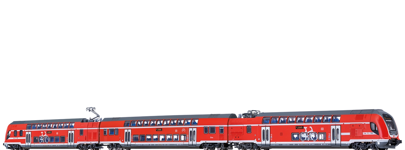 64539 - TWINDEXX VARIO® Doppelstock-Triebzug DB AG, 3er-Set (Stralsund Hbf)