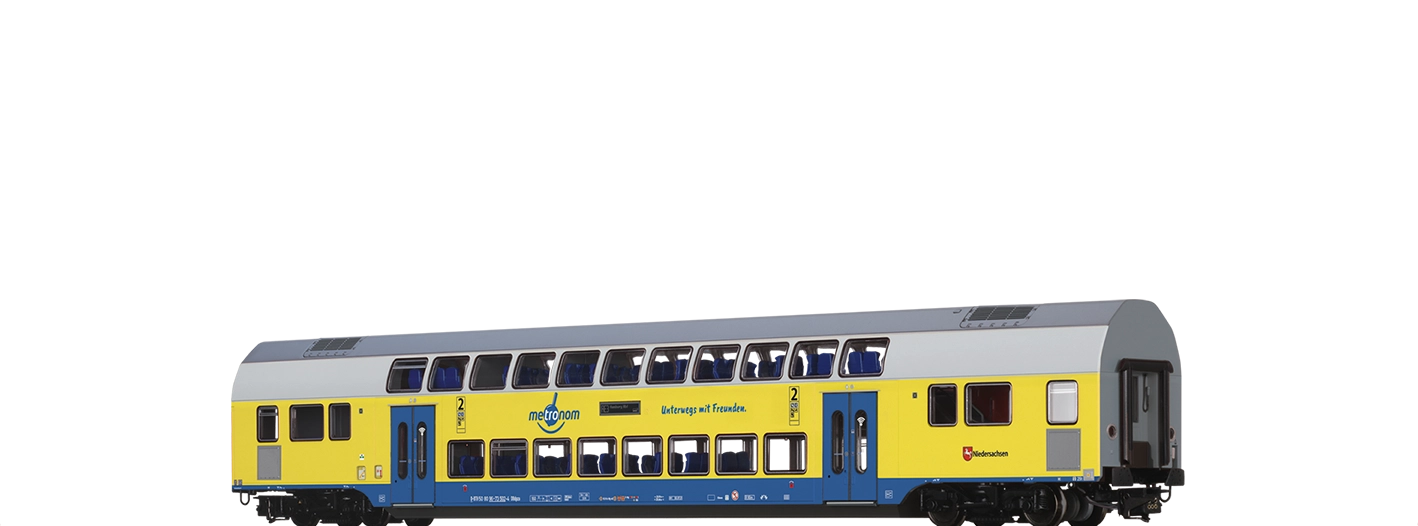 64547 - Doppelstock-Mittelwagen 2. Kl. Metronom (RE 3 Hamburg Hbf)