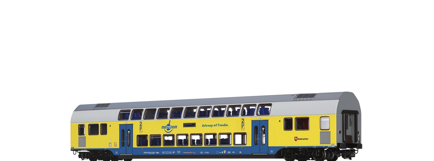 64554 - Doppelstock-Mittelwagen 2. Kl. Metronom (RE 3 Hamburg Hbf)