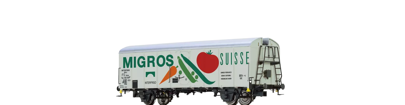 67114 - Kühlwagen UIC St. 1 "Migros" FS