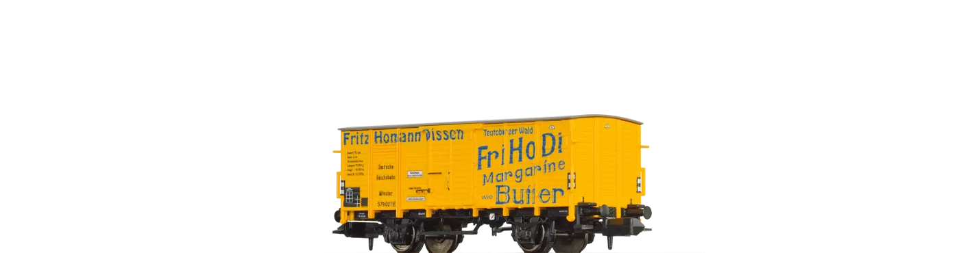 67406 - Gedeckter Güterwagen G10 "Fritz Homann" der DRG