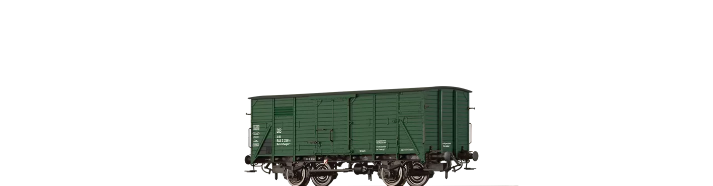 67407 - Gedeckter Güterwagen G10 der DB, Bauzugwagen