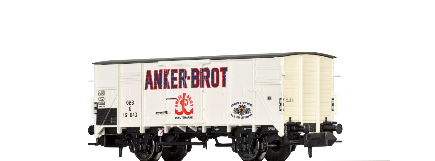 67422 - Gedeckter Güterwagen G "Anker Brot " der ÖBB