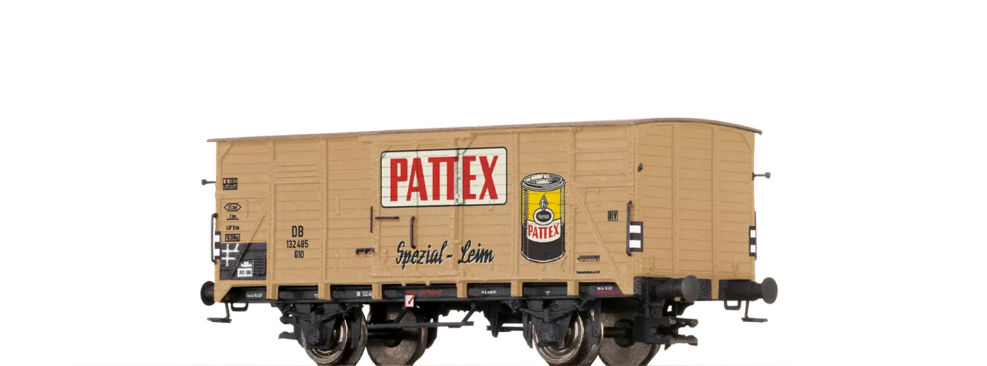67423 - Gedeckter Güterwagen G10 "Pattex" der DB