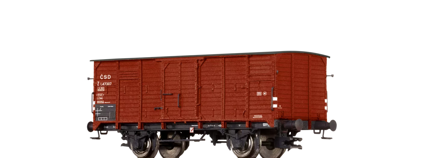 67439 - Gedeckter Güterwagen Z der CSD