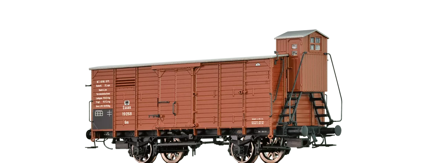 67455 - Gedeckter Güterwagen Gm der K.P.E.V.