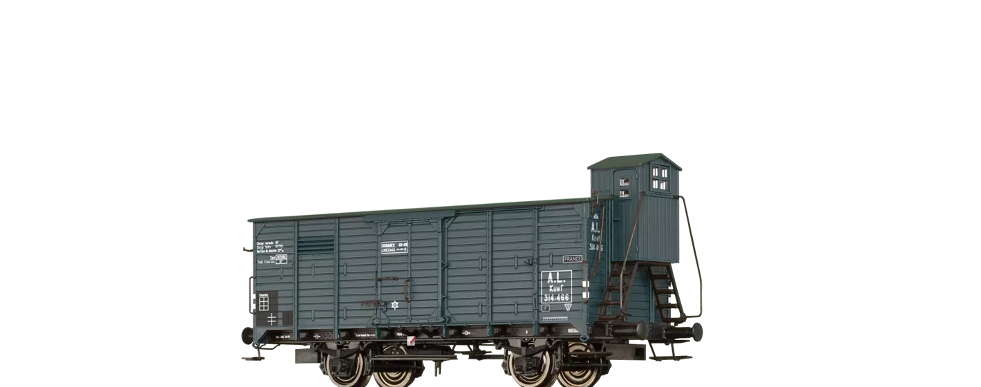67464 - Gedeckter Güterwagen Kuwf A.L.