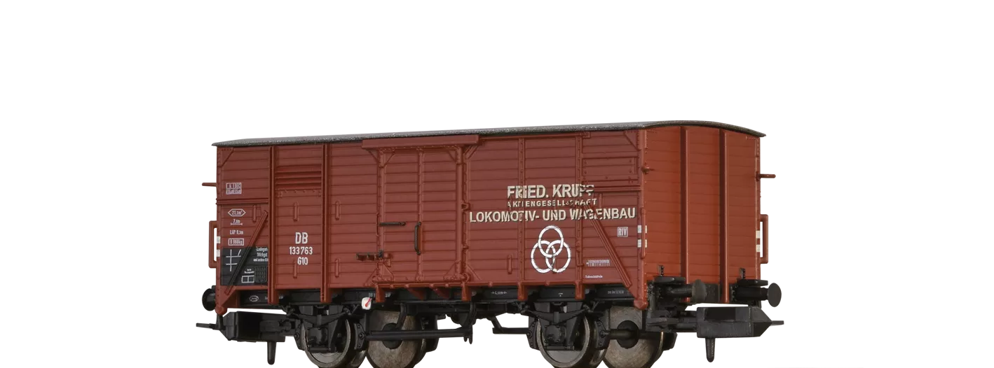 67469 - Gedeckter Güterwagen G10 "Krupp" der DB