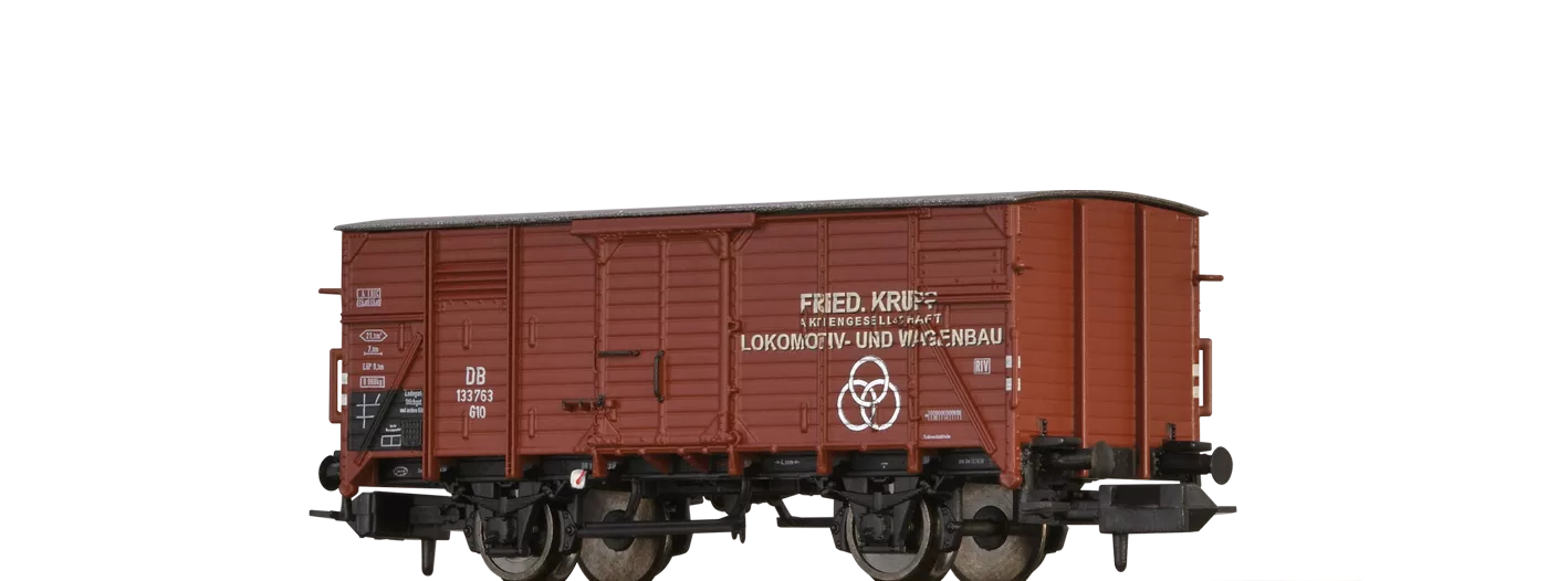 67469 - Gedeckter Güterwagen G10 "Krupp" DB