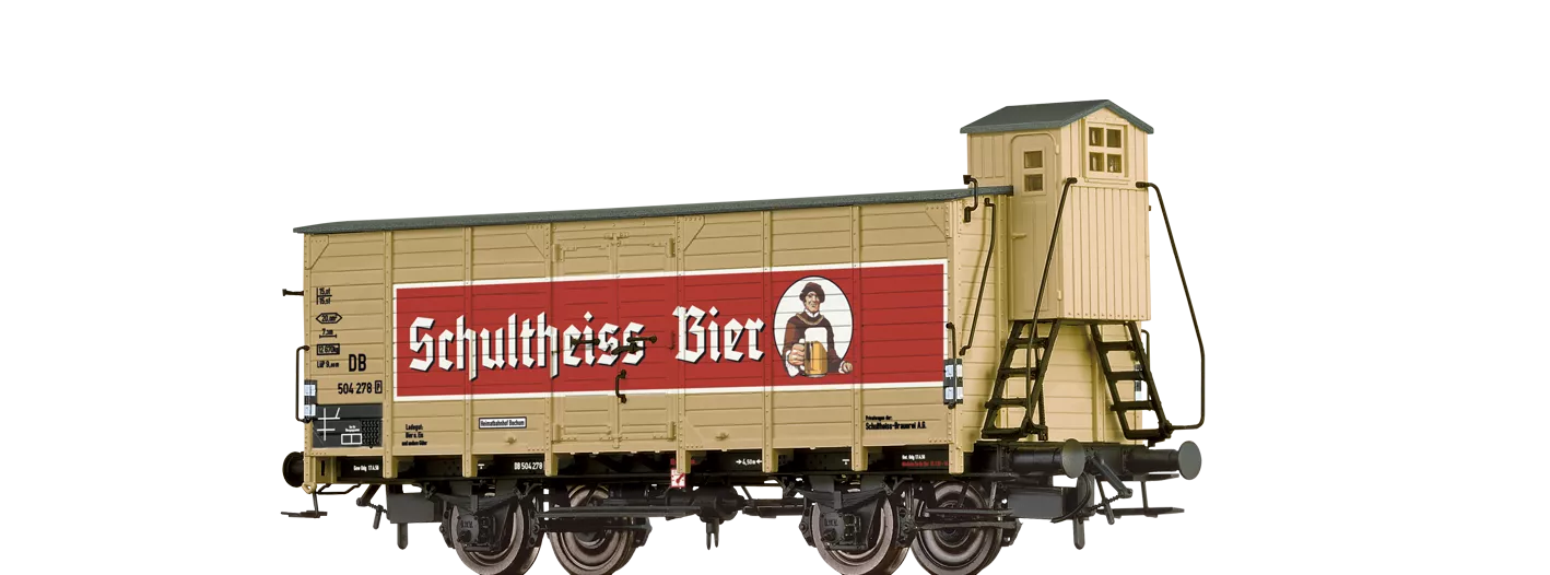 67474 - Bierwagen G10 "Schultheiss (Berlin)" der DB