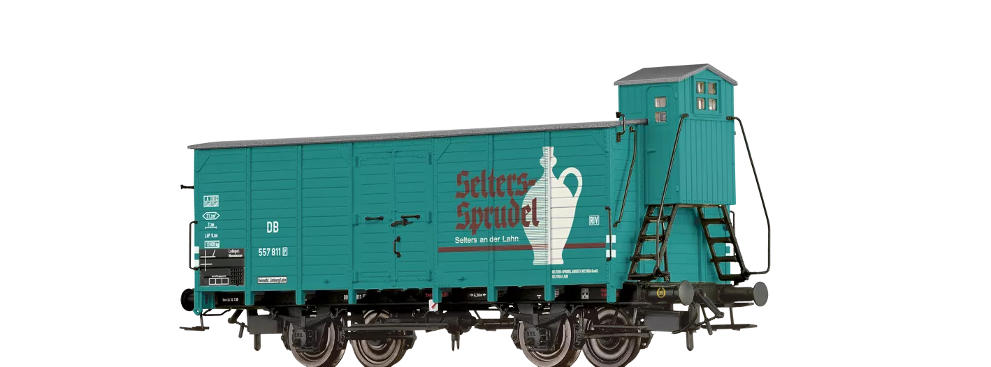 67479 - Gedeckter Güterwagen G10 "Selters" der DB