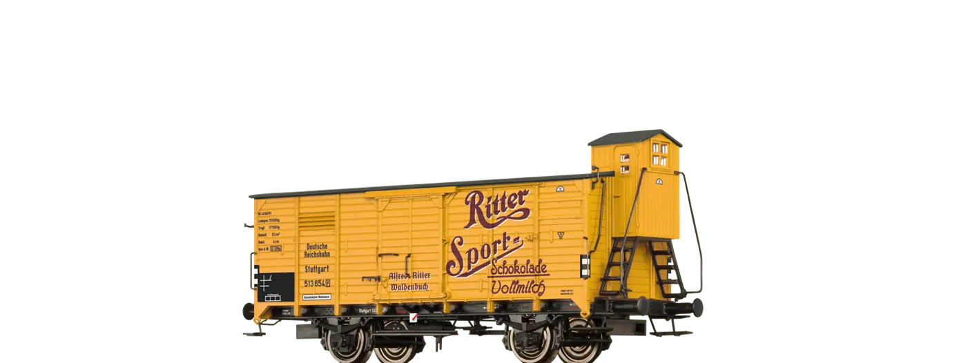 67485 - Gedeckter Güterwagen G "Ritter Sport" der DRG