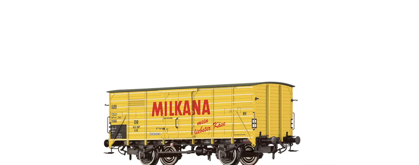 67488 - Gedeckter Güterwagen G10 "Milkana" DB