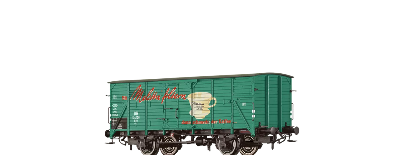 67490 - Gedeckter Güterwagen G10 "Melitta" der DB