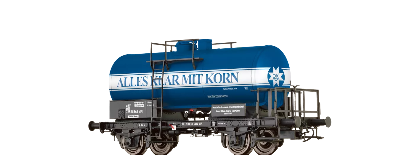 67525 - Kesselwagen 2-achsig "Alles klar mit Korn" der DB