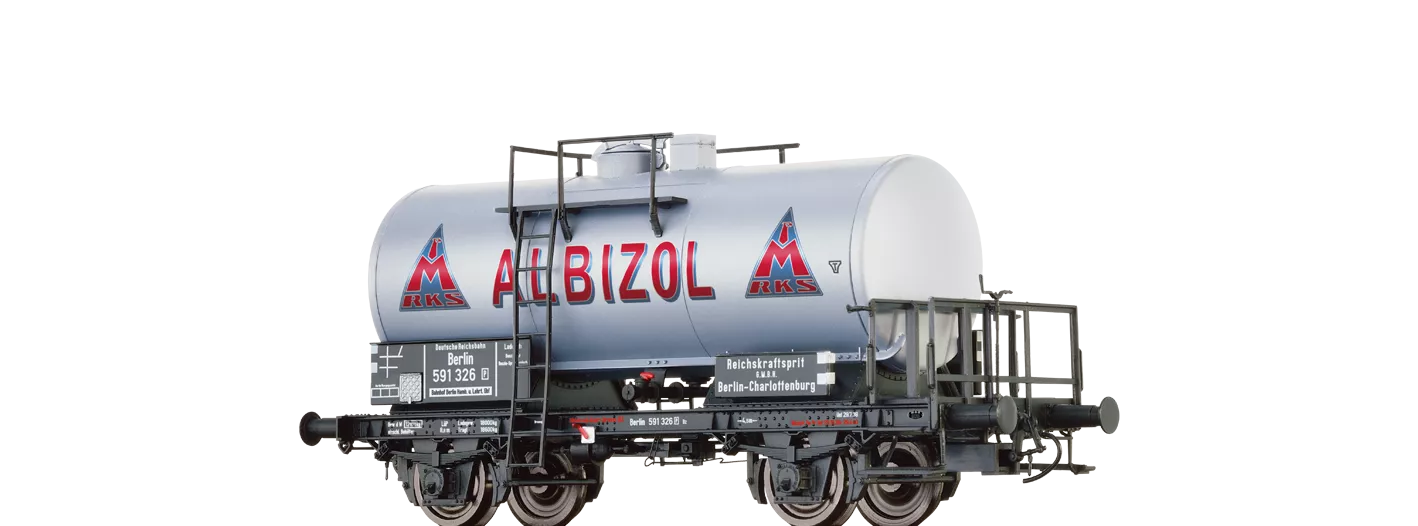 67527 - Kesselwagen 2-achsig "Albizol/Monopolin" der DRG