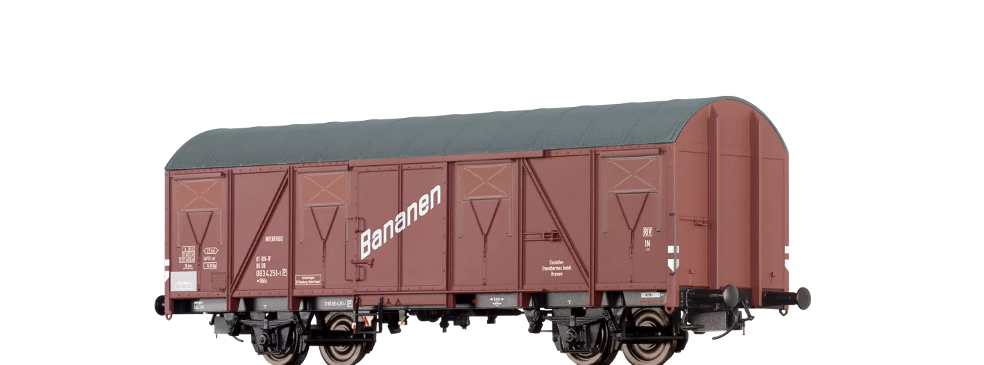 67800 - Kühlwagen für Bananen Ibbls der Transthermos GmbH / DB