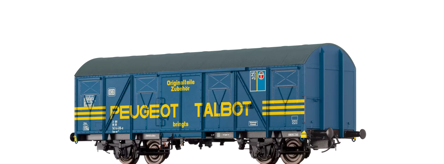 67802 - Gedeckter Güterwagen Gos-UV 253 "Peugeot Talbot" der DB