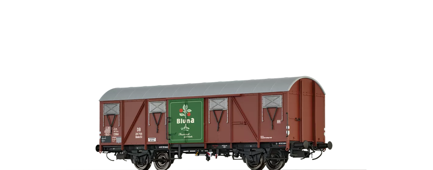 67809 - Gedeckter Güterwagen Glmhs50 "Bluna" DB